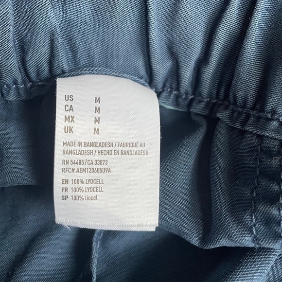 American Eagle Outfitters Jogger Pants - 100% Lyocell - Blue - M - Picture 8 of 8